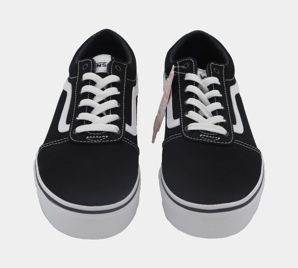 Vans Unisex Platform Old Skool Trainers Shoes Black/White UK 3-8