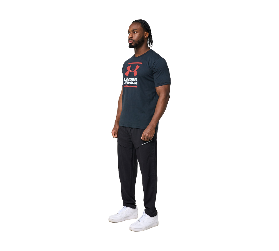 Under Armour GL Foundation Short Sleeve T-Shirt Mens Black White Grey Navy Tee UK S-XL