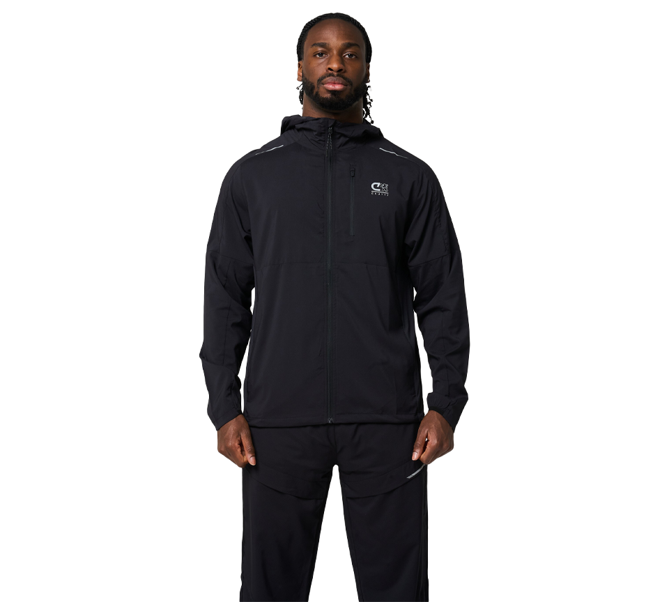 Cruyff Igneous Windbreaker Black UK S-XL
