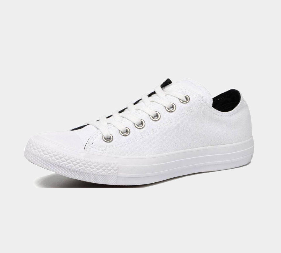 Converse Chuck Taylor All Star OX White/Black Womens Shoes UK 3-8
