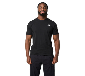 The North Face Simple Dome Cotton Logo Sports Mens T-Shirt Top Black UK S-XL