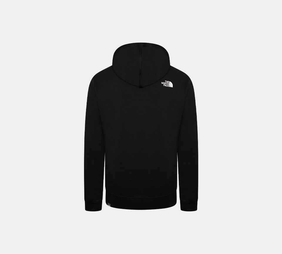 The North Face Drew Peak Mens Pullover Cotton Hoodie Black S-2XL