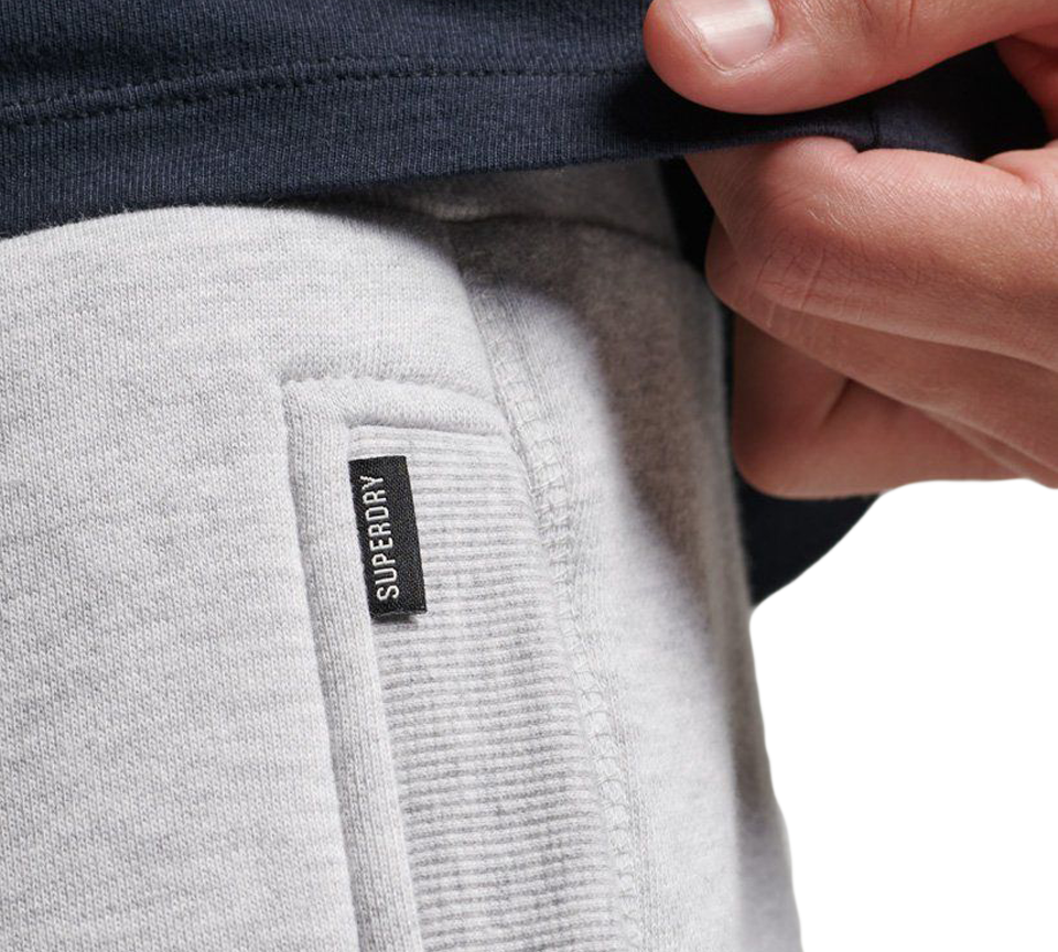 Superdry Mens Vintage Logo Embroidered Jogger Grey S-2XL