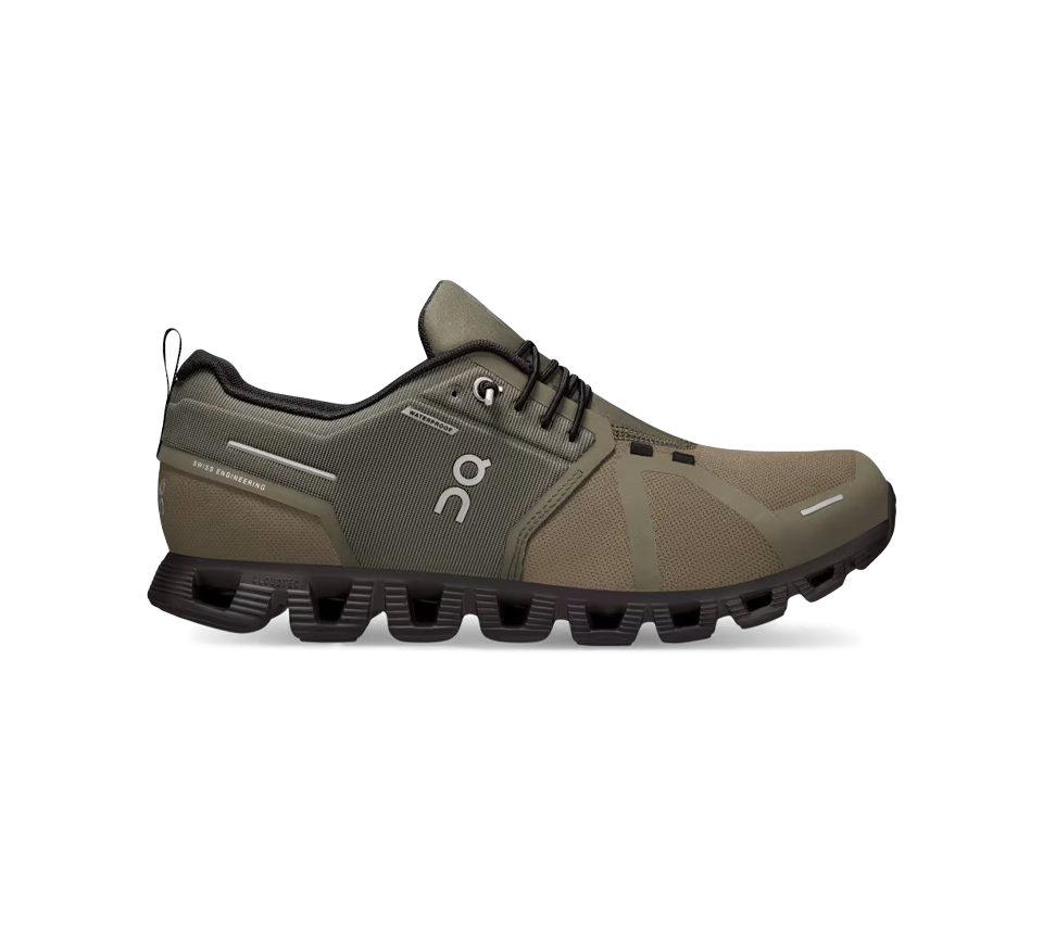 ON Cloud 5 Mens Trainers Black White All Black Olive Black Shoes