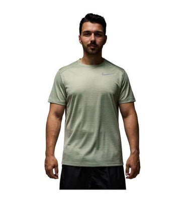 Nike Dri-FIT Miler 1.0 Men's Running T-Shirt Jade Green Short Sleeve