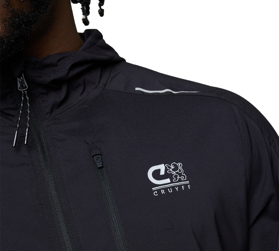 Cruyff Igneous Windbreaker Black UK S-XL