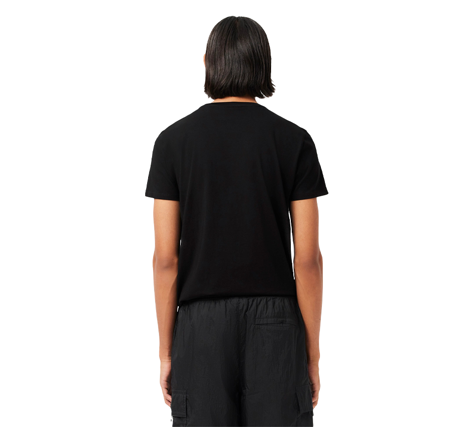 Lacoste Pima Cotton T-Shirt Mens Black White Blue Green Crew Neck Tee UK S-2XL