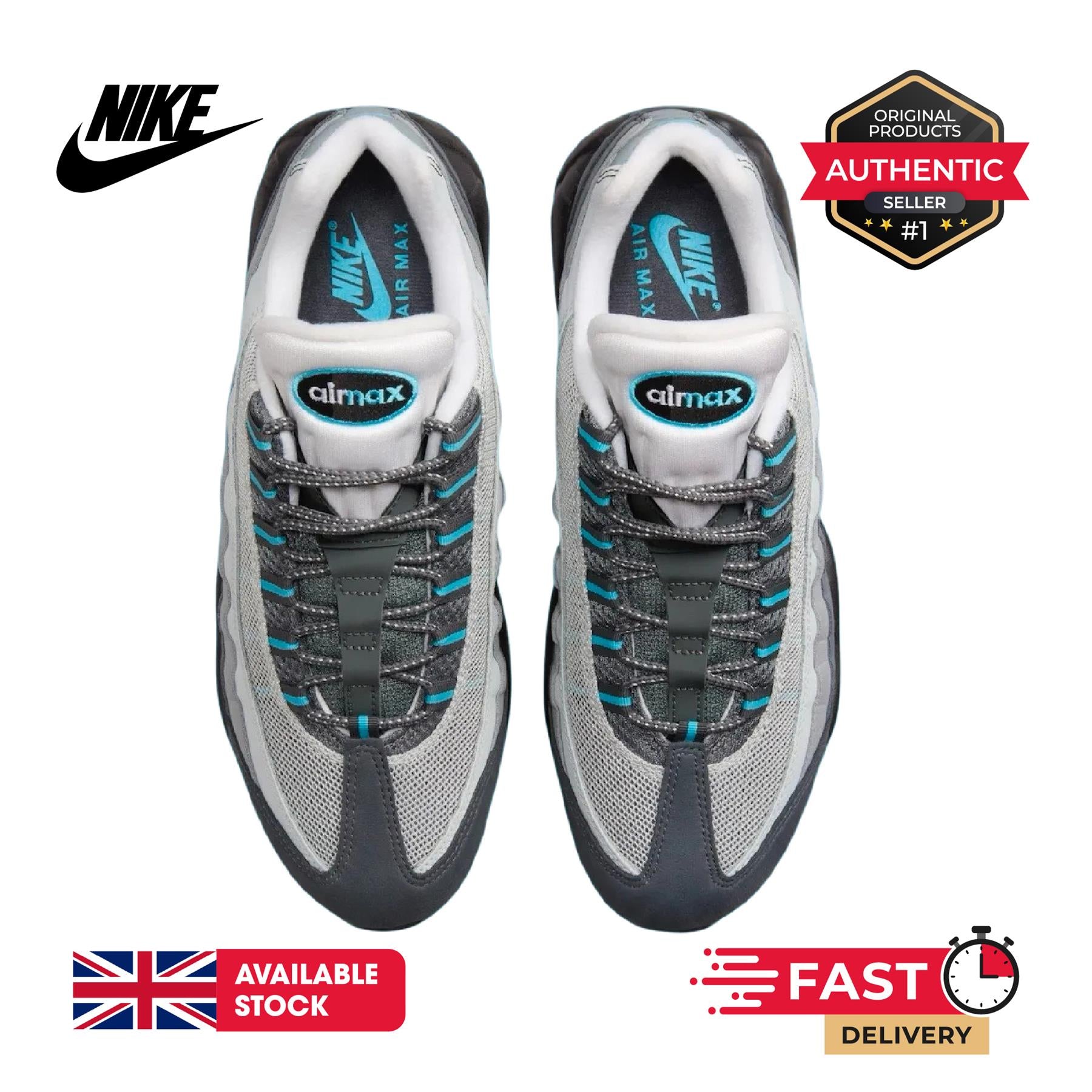 Nike Air Max 95 Baltic Blue UK 6-12