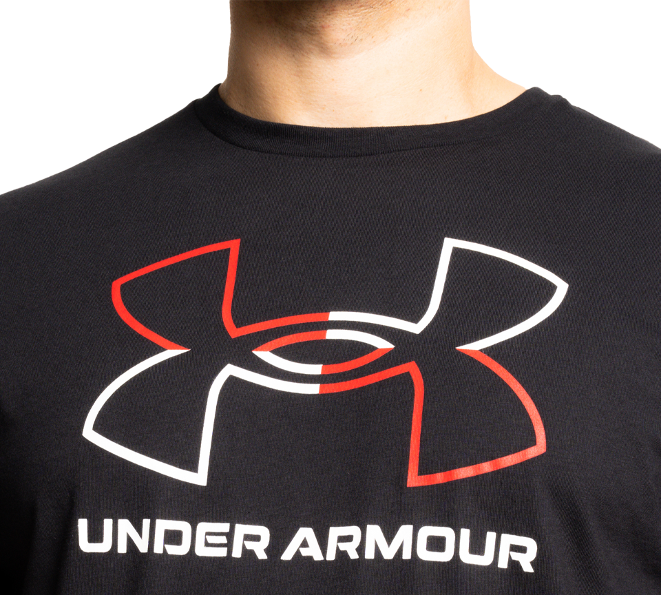 Under Armour Foundation T-Shirt Mens Black White Grey Short Sleeve Crew Neck Tee UK S-2XL