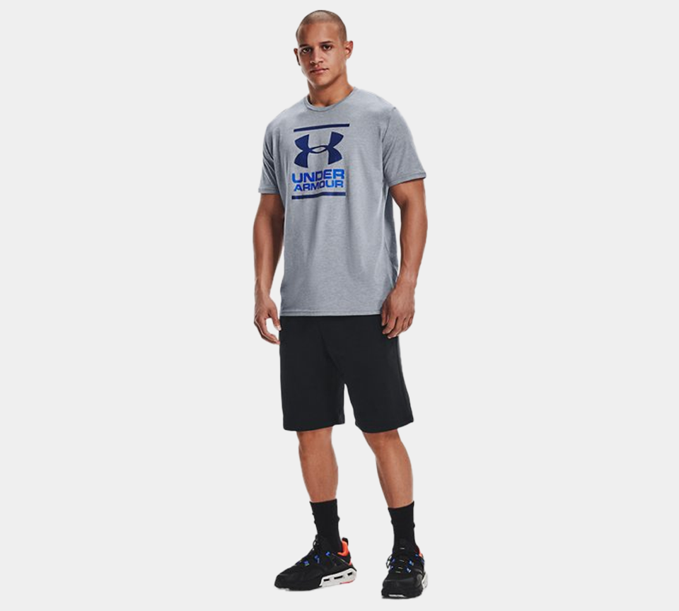 Under Armour GL Foundation Short Sleeve T-Shirt Mens Black White Grey Navy Tee UK S-XL