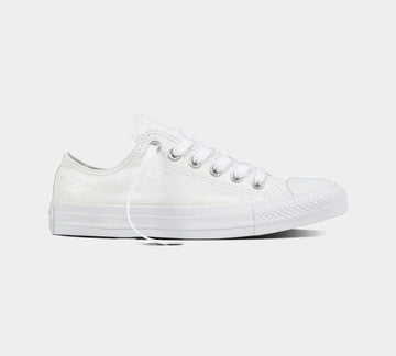 Converse Chuck Taylor All Star Ox Low Top Womens Trainers Shoes White UK 3-8