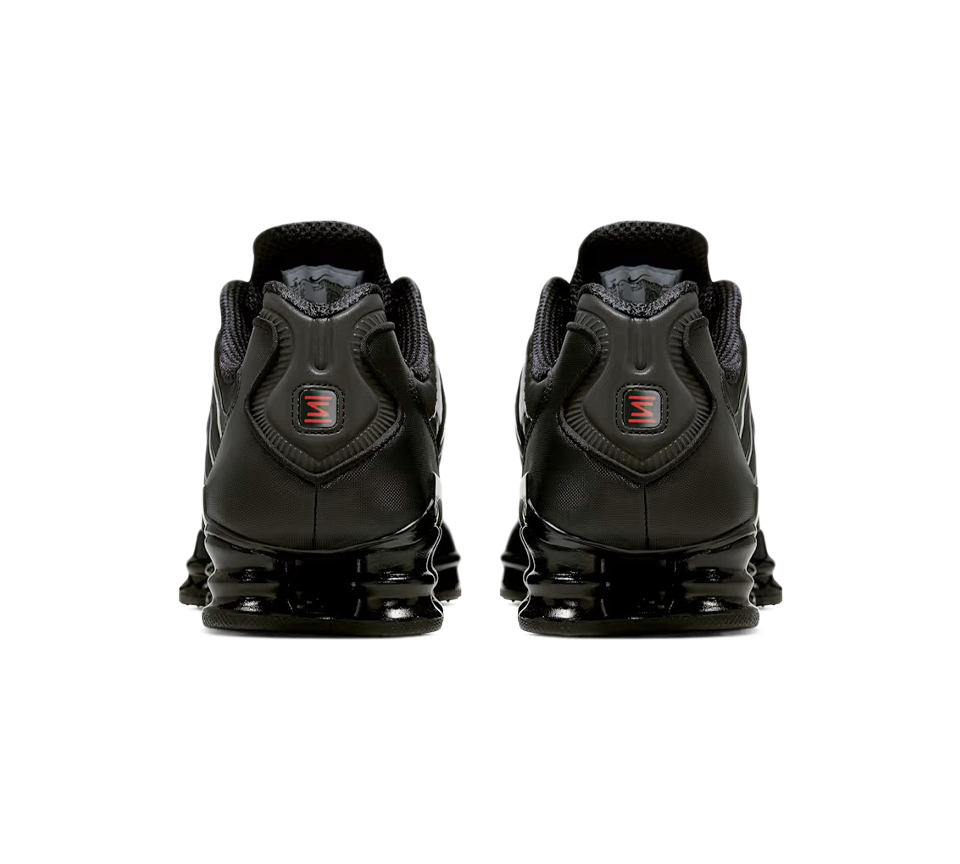 Nike Shox TL Black Hematite White Metallic Silver Trainers Shoes UK 6-12