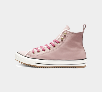 Converse CTAS Hiker Boot High Top Shoes Pink UK 3-8