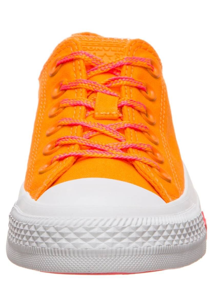 Converse Chuck Taylor All Star OX Trainers Womens Shoes Orange UK 3-8