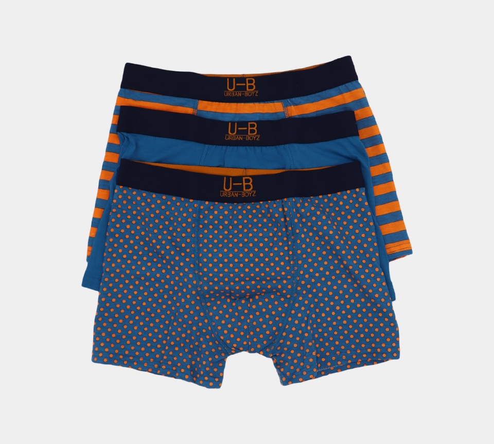 Urban-Boyz Soft Cotton Rich Boxer Shorts S-2XL