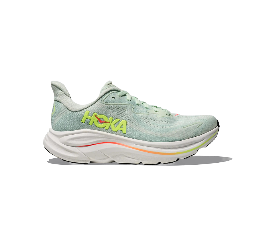 Hoka Clifton 10 Running Shoes Lightweight Cushioning & Comfort Trainers - Multi Colours