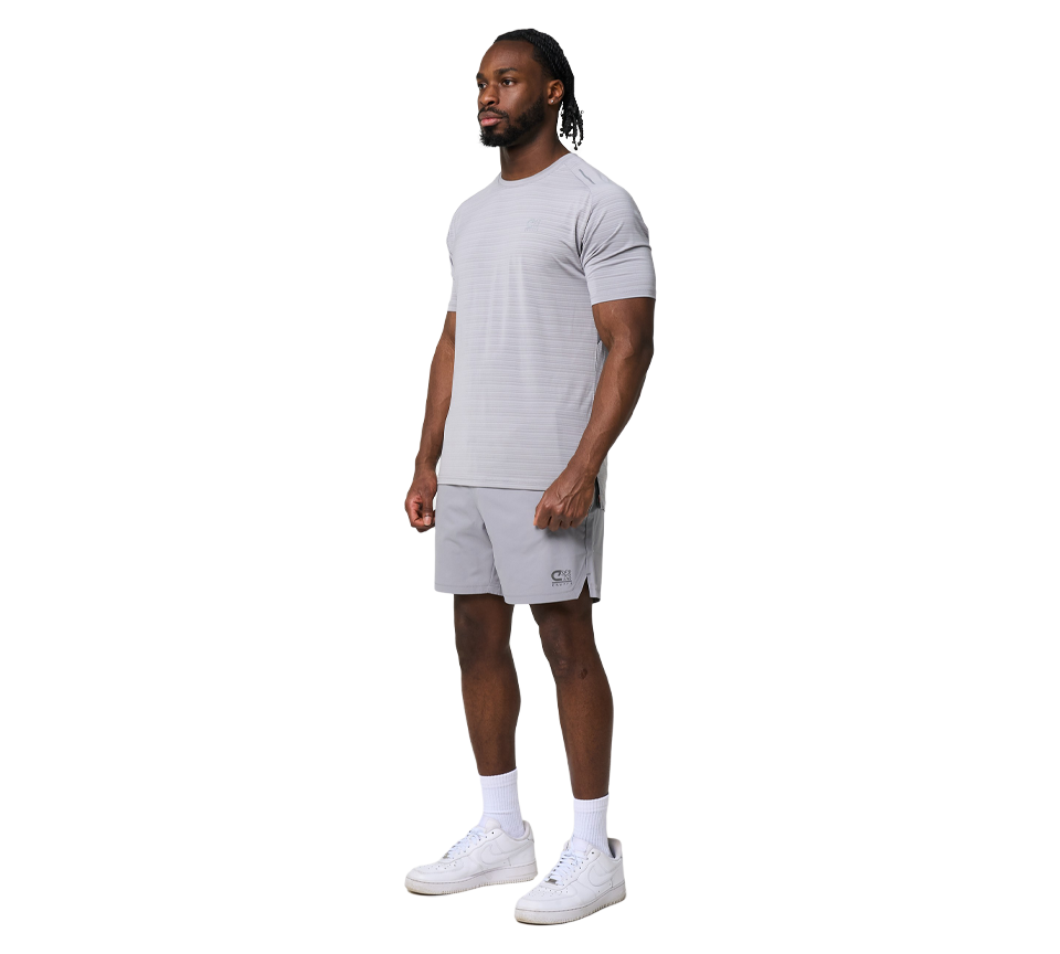 Cruyff Degrees T-Shirt Mens Grey Short Sleeve Crew Neck Casual Tee UK S-2XL