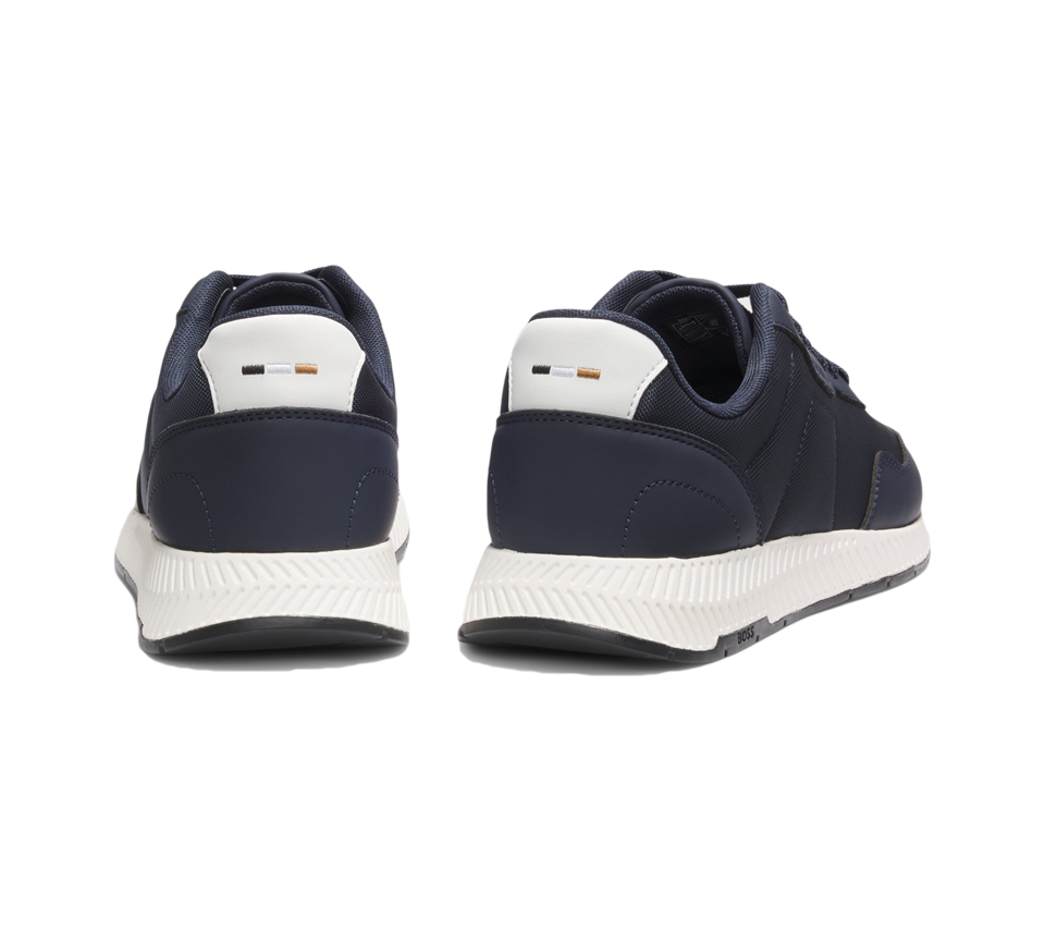 Boss Titanium Runn Trainers Dark Blue UK 6- UK 11